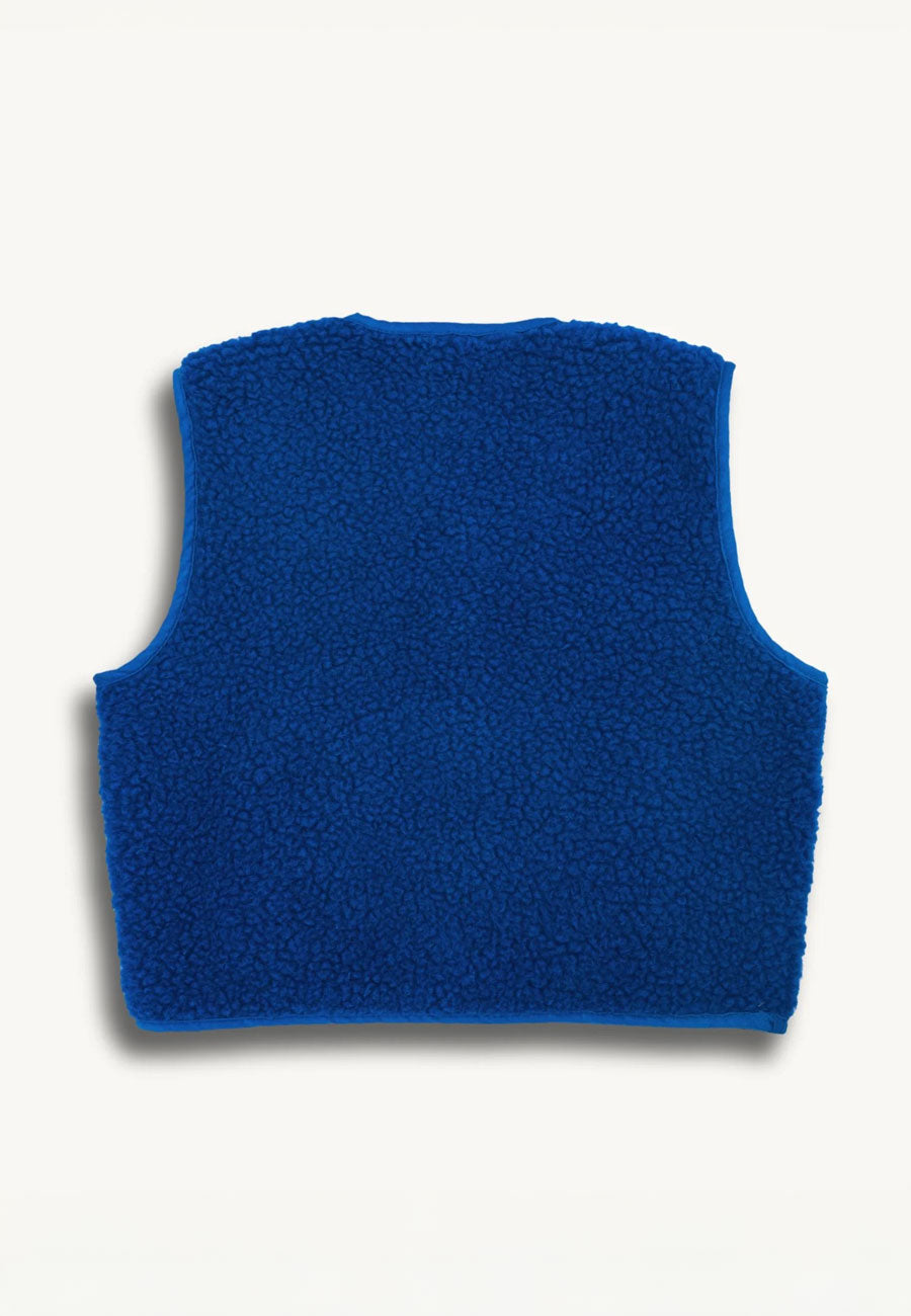 Happymess Merino Vest Cobalt Blue