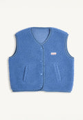 Happymess Merino Vest Ice Blue