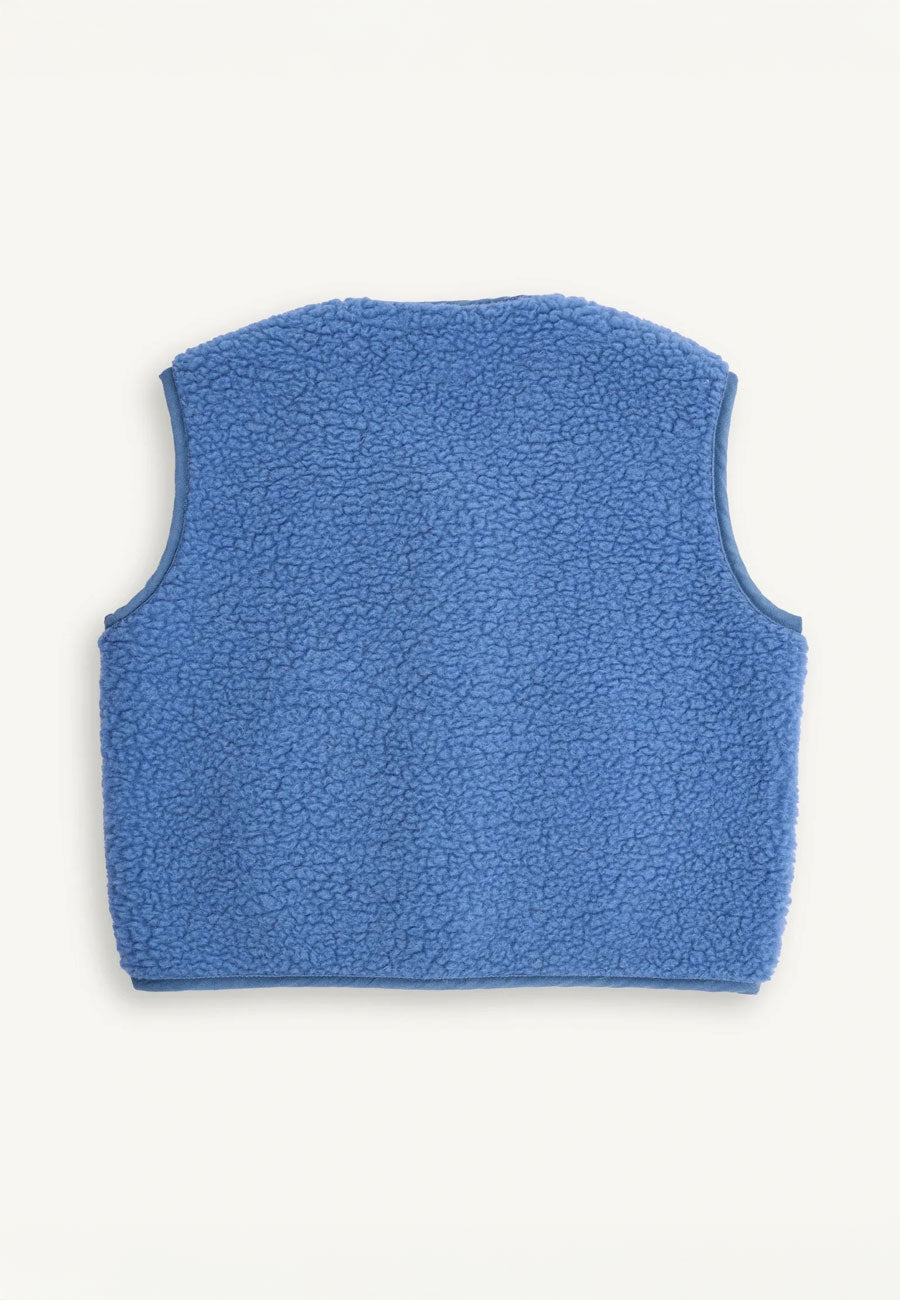 Happymess Merino Vest Ice Blue