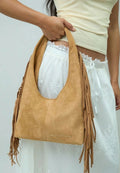 House of Sunny Tassel Bag Tan