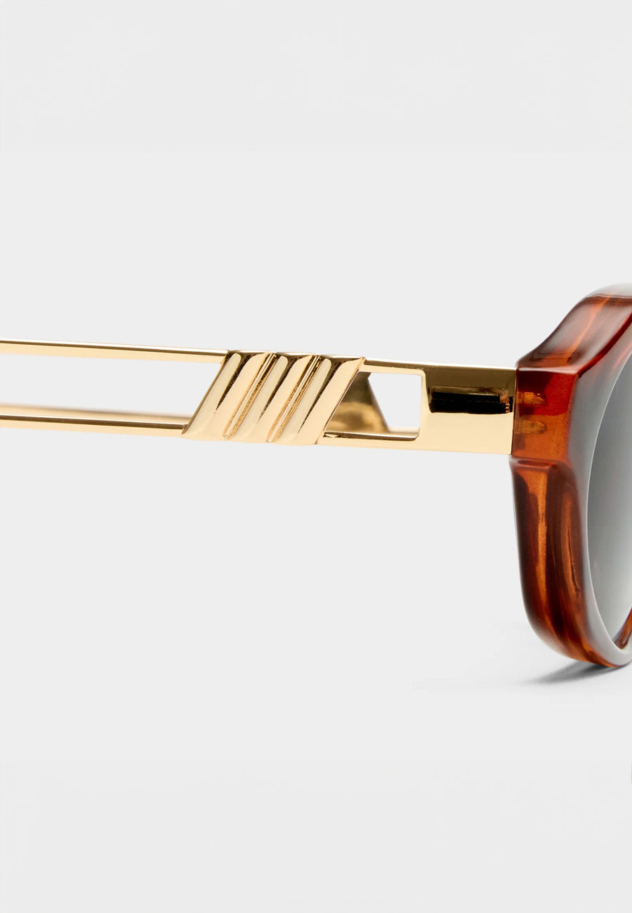 Le Specs Lunita Dark Tort