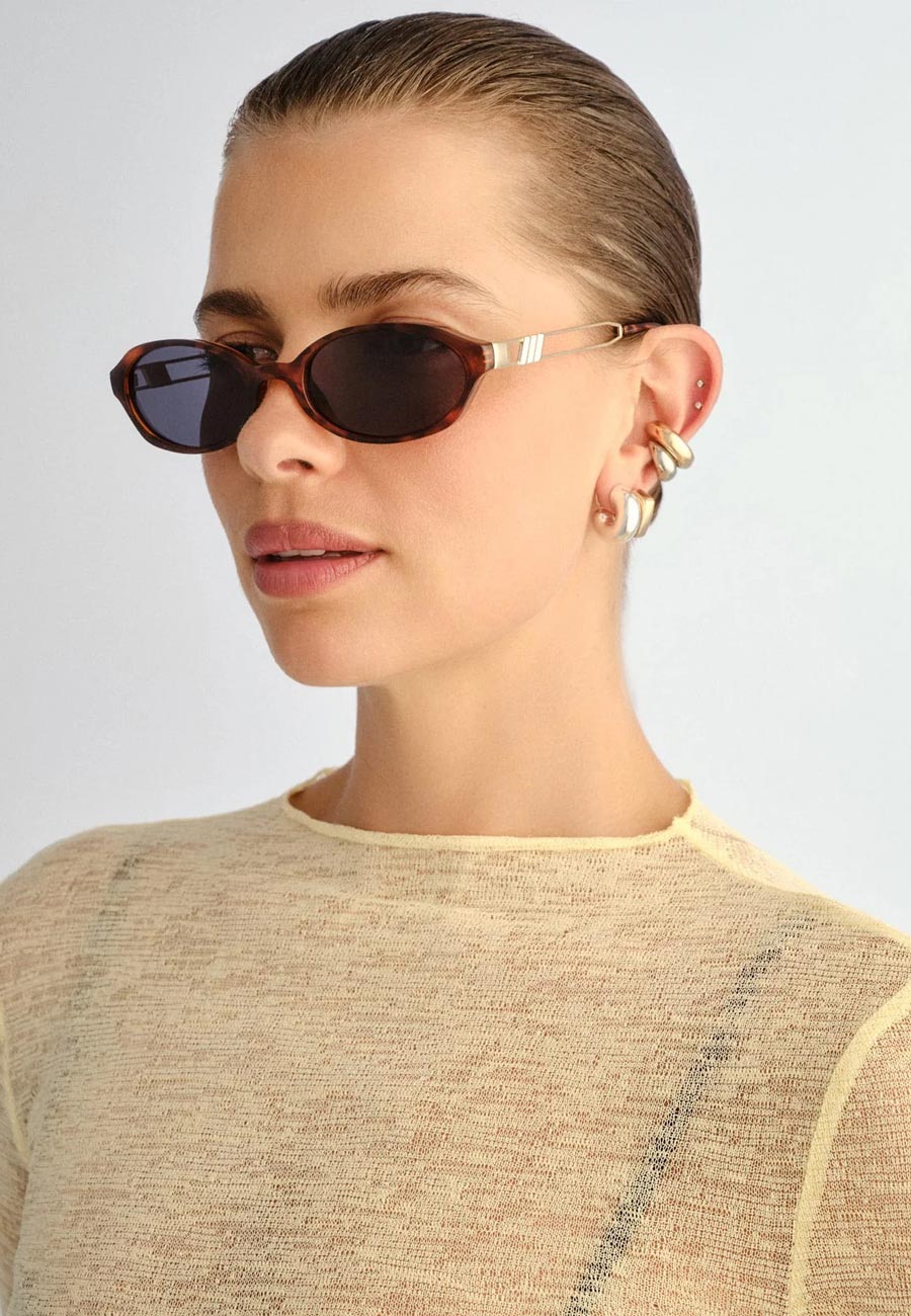 Le Specs Lunita Dark Tort