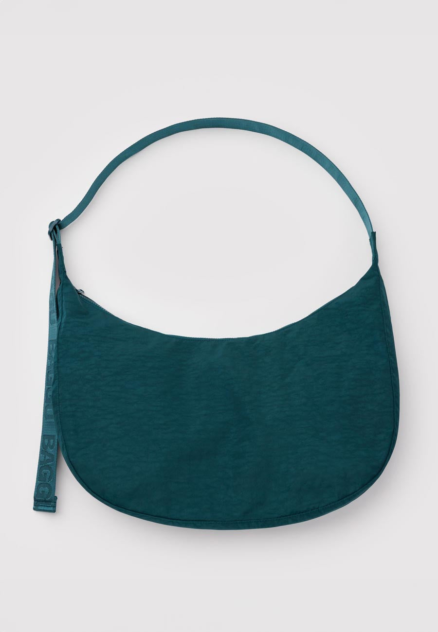 Baggu Large Nylon Crescent Bag Deep Sea