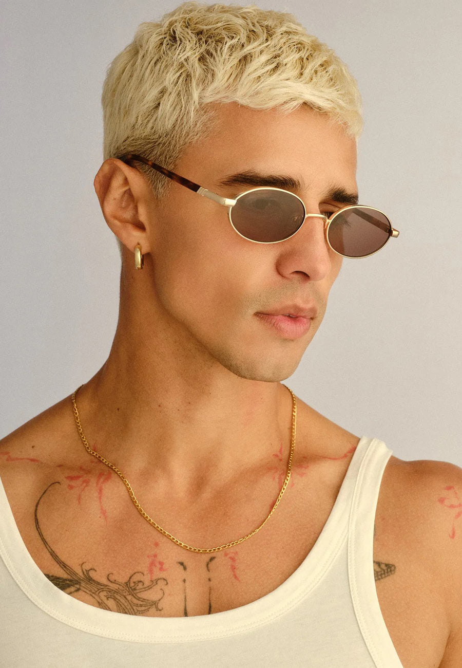 Le Specs Icicle Bright Gold