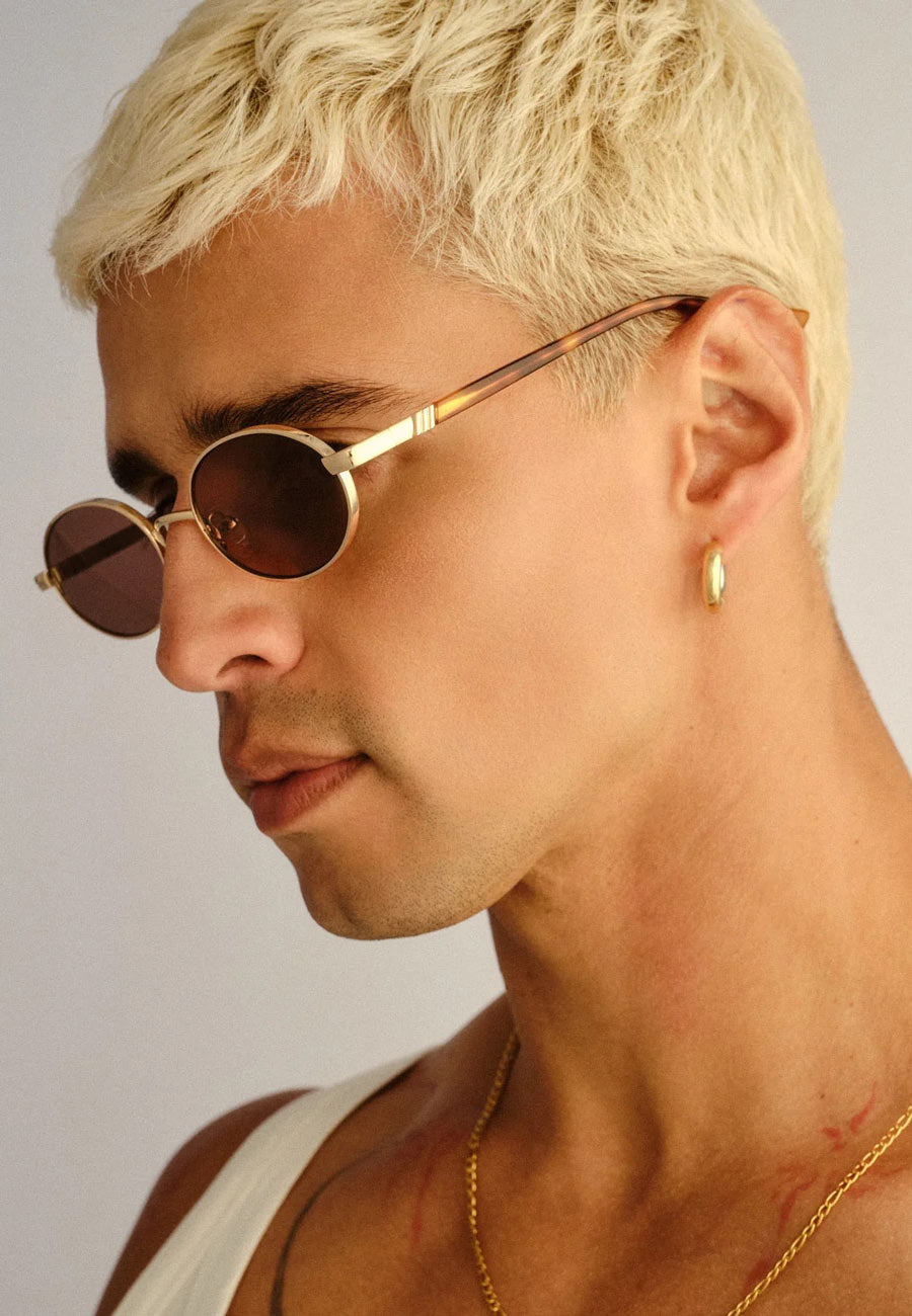 Le Specs Icicle Bright Gold