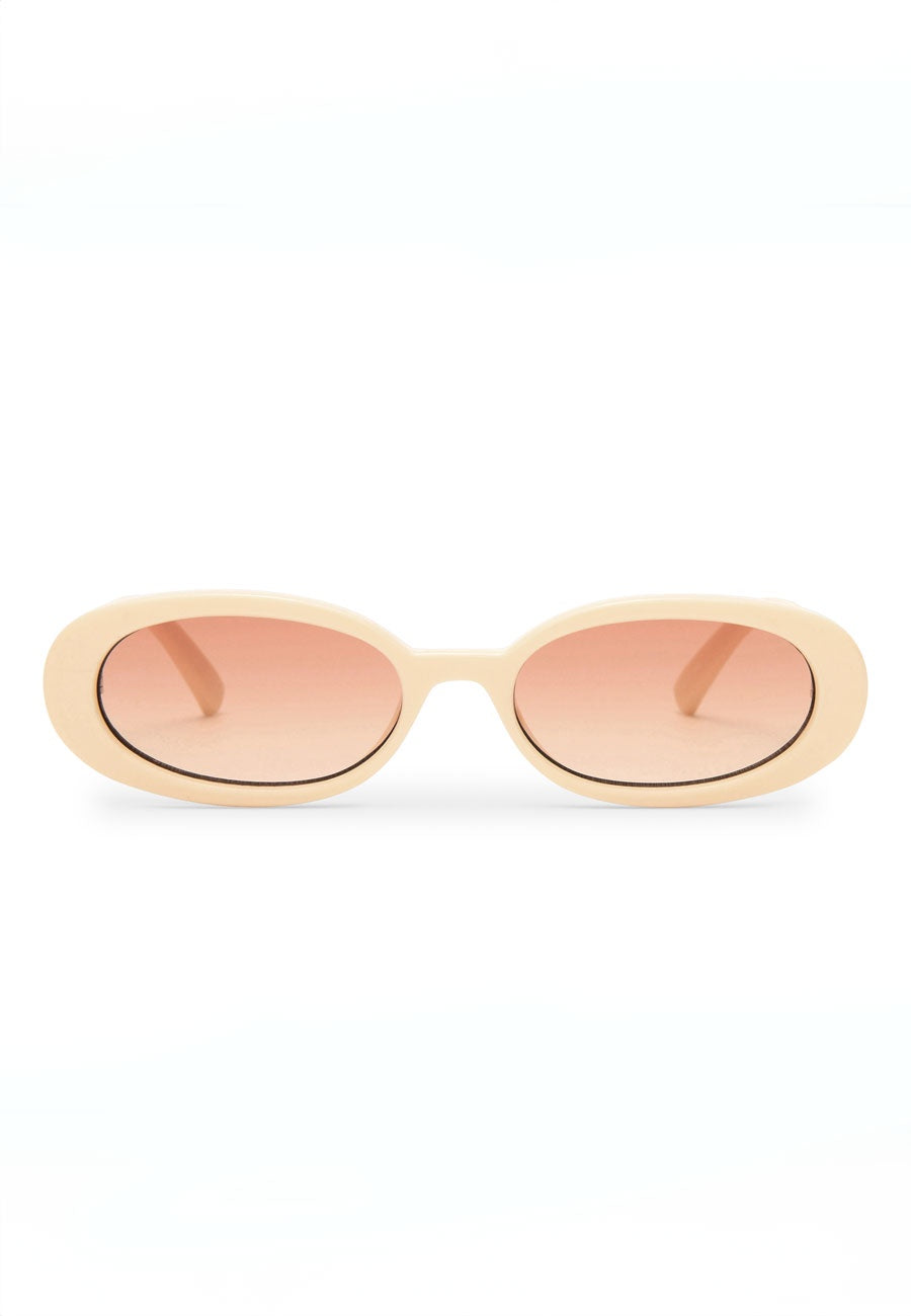 Le Specs Outta Love Ecru