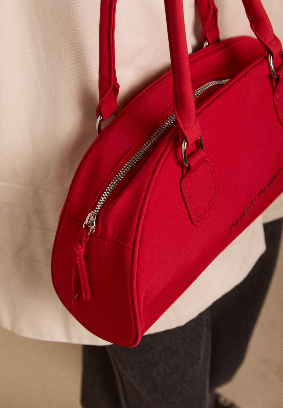 Damson Madder Berta Bowler Bag Red