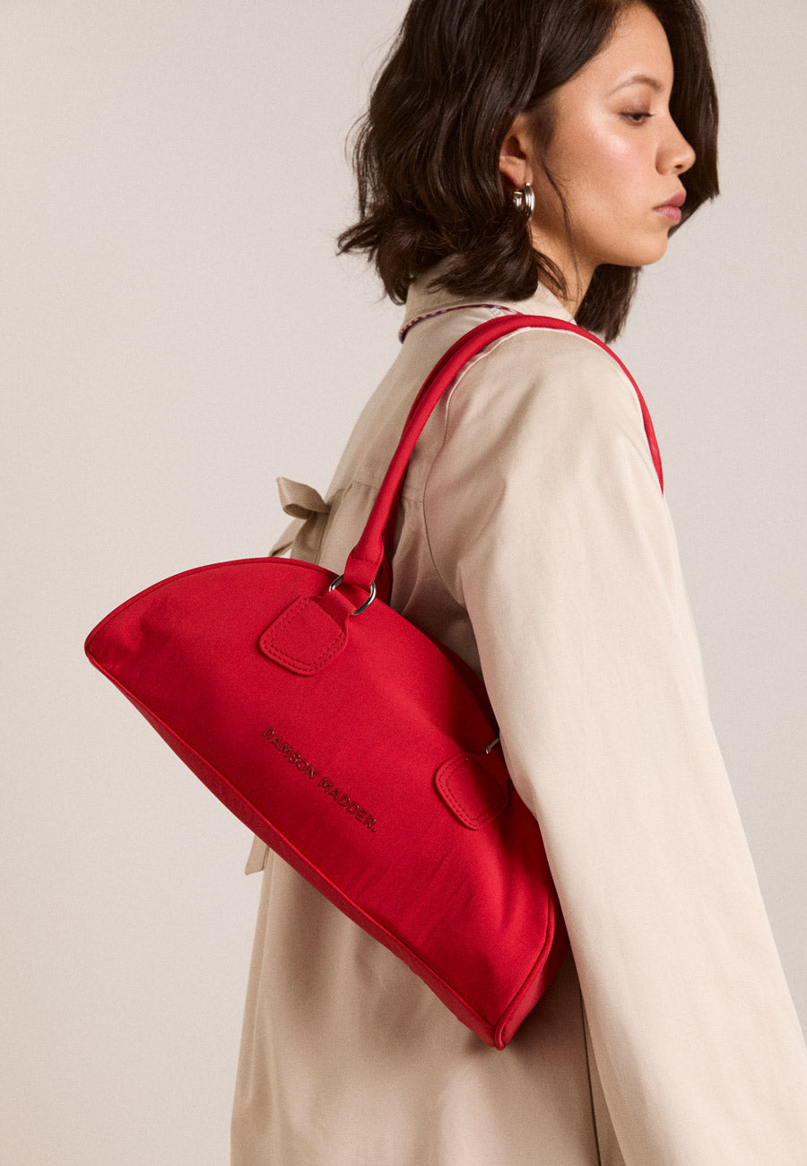Damson Madder Berta Bowler Bag Red