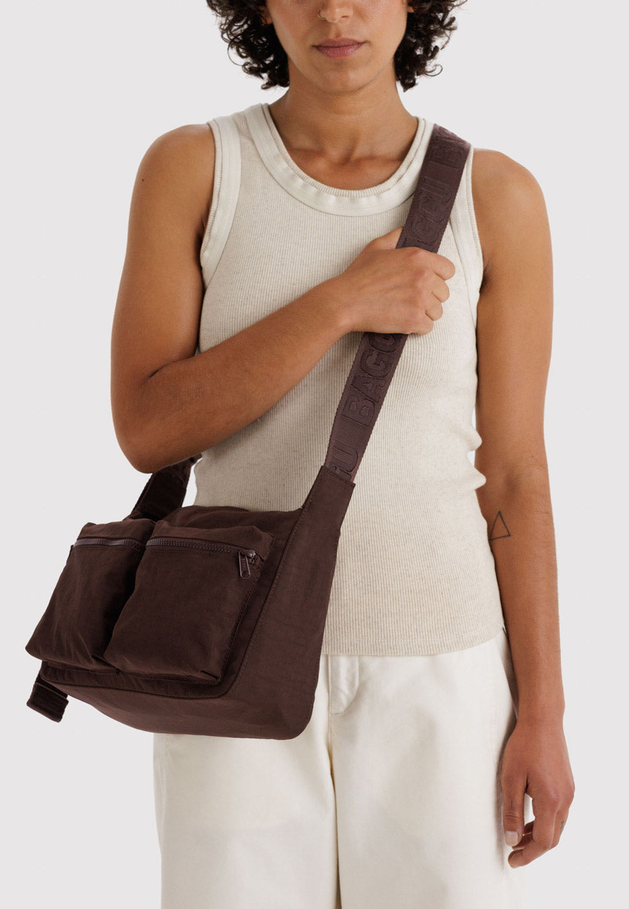 Baggu Medium Cargo Crossbody Coffee