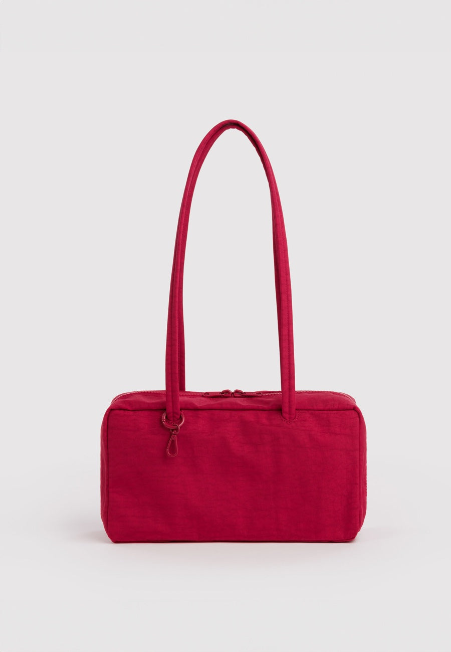 Baggu Nylon Bowler Bag Cherry