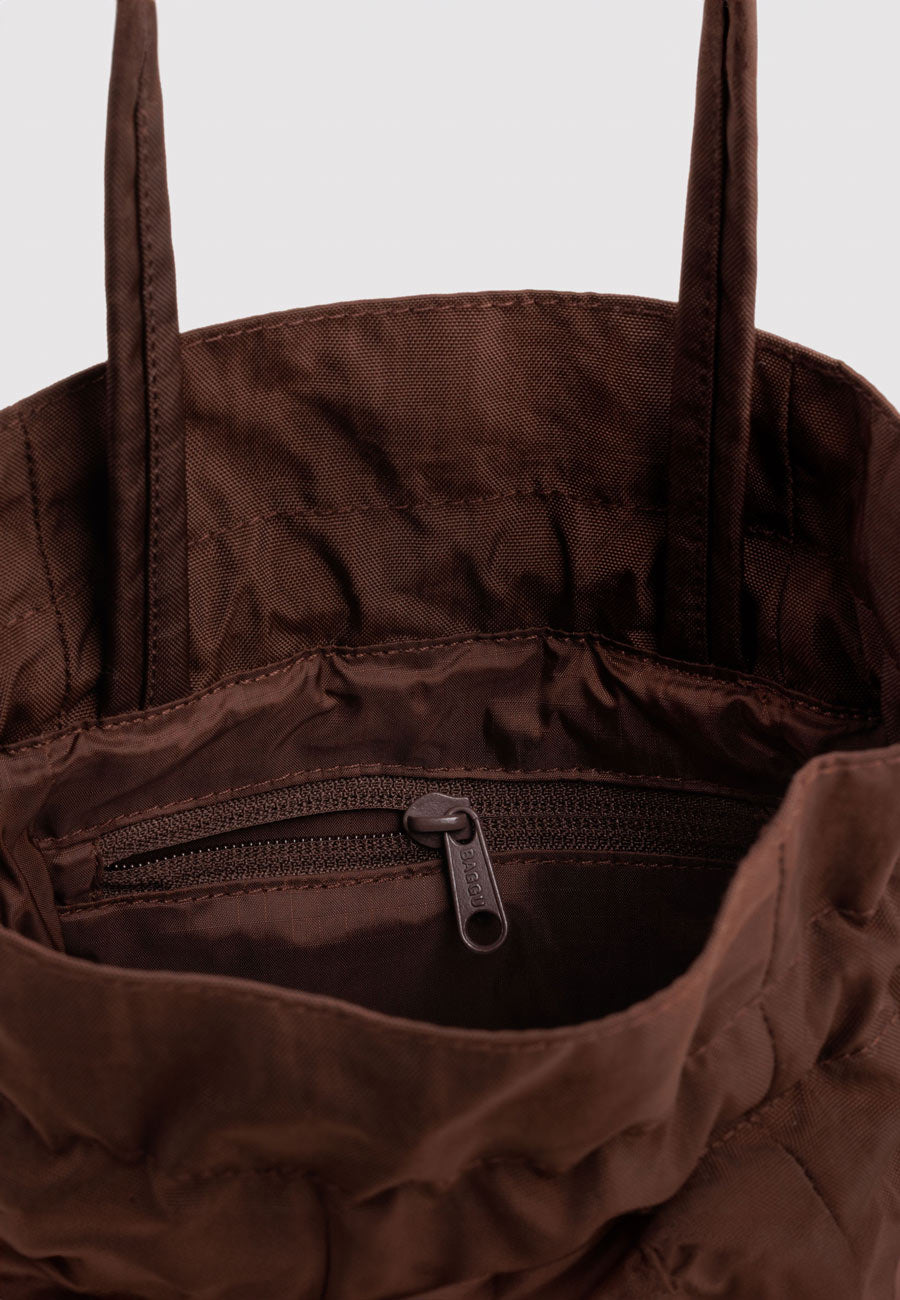 Baggu Nylon Drawstring Bag Coffee