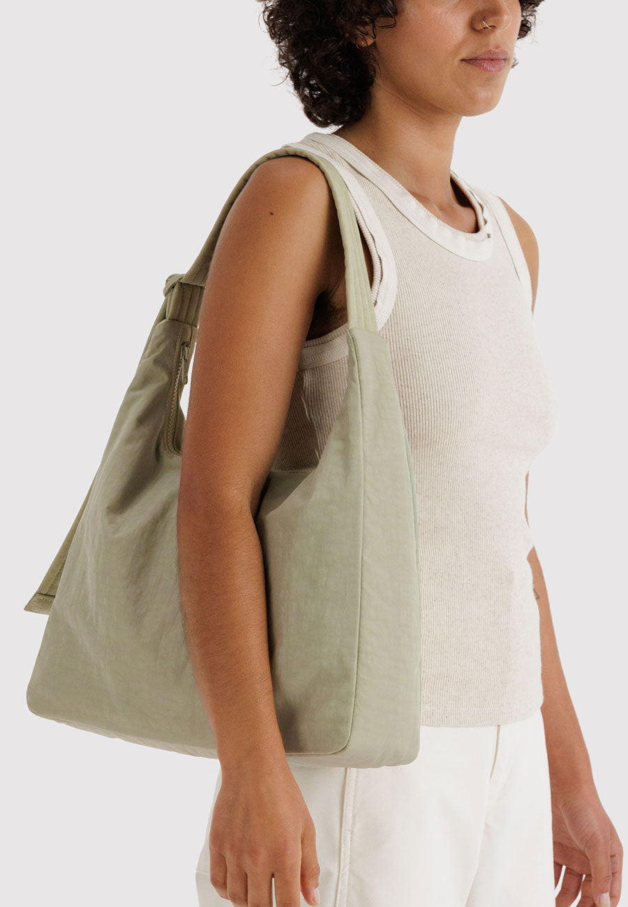 Baggu Nylon Shoulder Bag Celadon