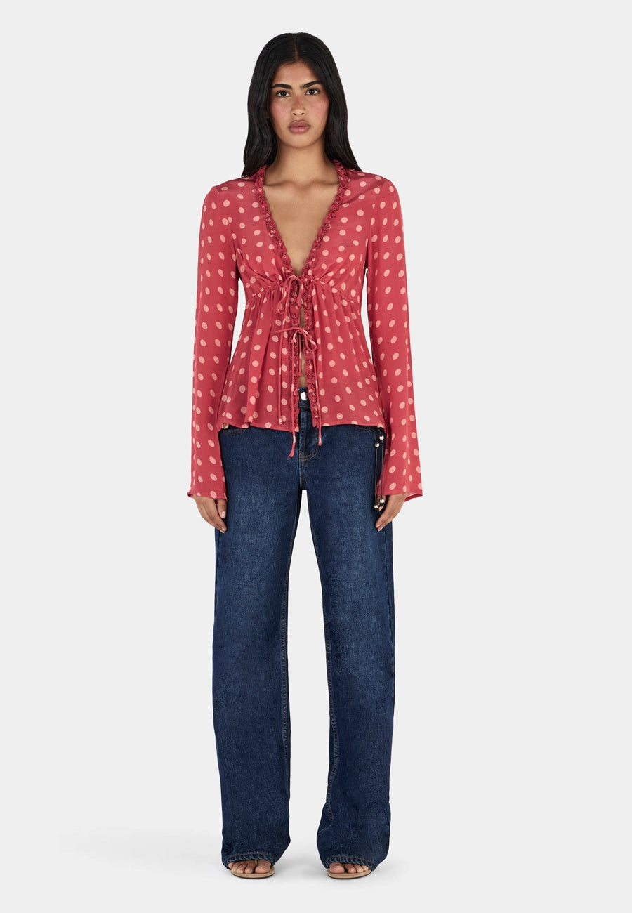 Ownley Kris Top Polka Spice