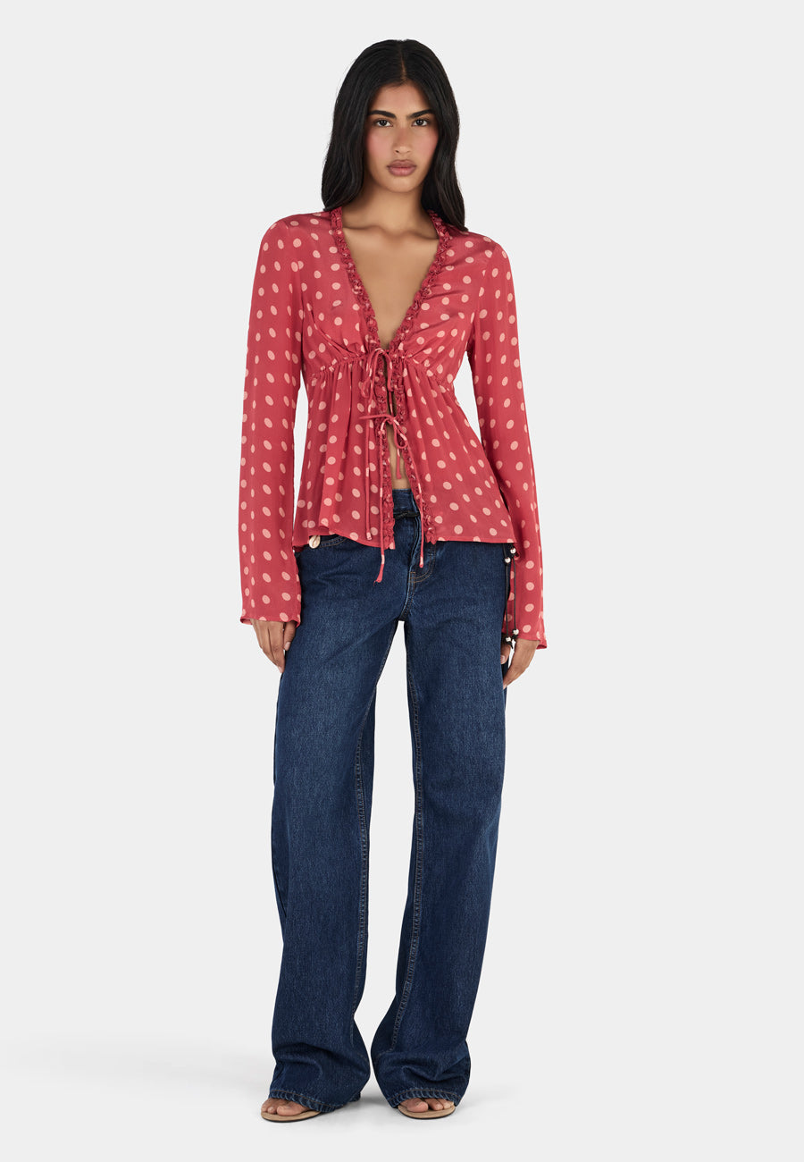Ownley Kris Top Polka Spice