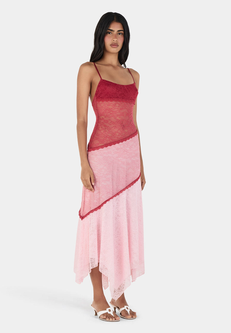 Ownley Alida Midi Dress Ballet Splice