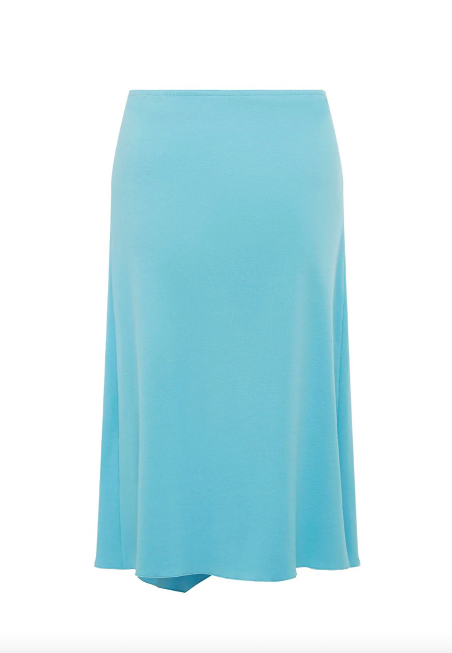 Olga Joan Flounce Skirt Acqua