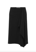 Olga Joan Flounce Skirt Nera
