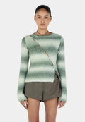 Ownley Alegra Asym Cardi Forest Gradient