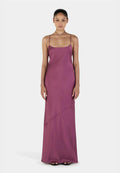 Ownley Aurora Bias Dress Mauve