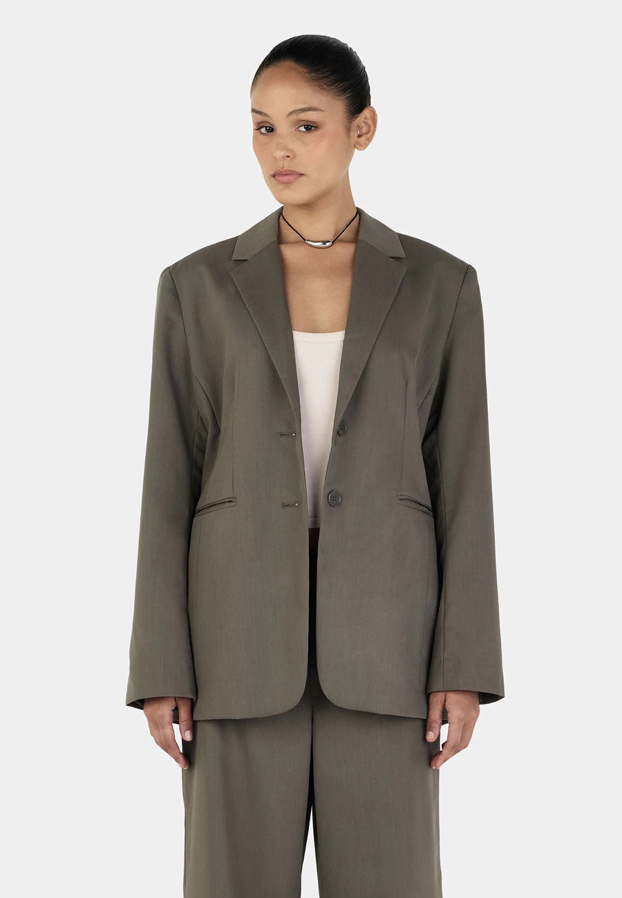 Ownley Isla Blazer Forest