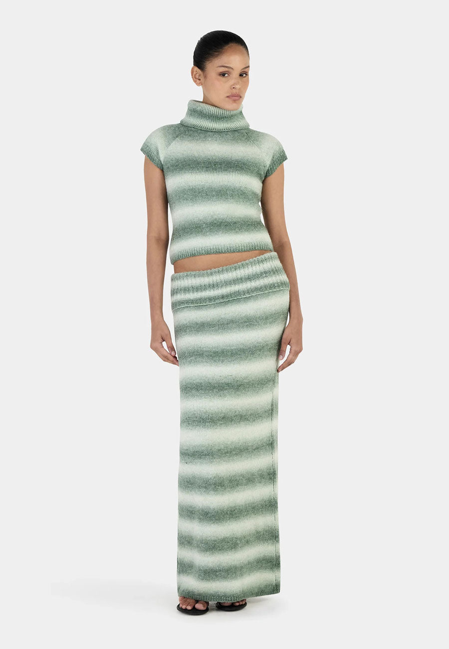 Ownley Lucilla Skivvy Tee Forest Gradient