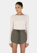 Ownley Quinn Long Sleeve Top Cream