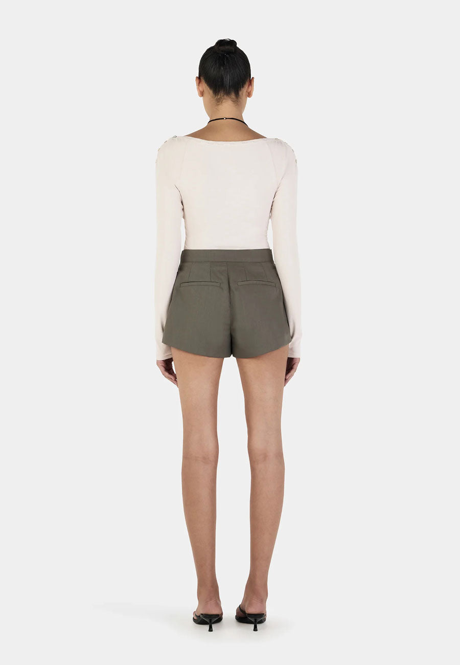 Ownley Quinn Long Sleeve Top Cream
