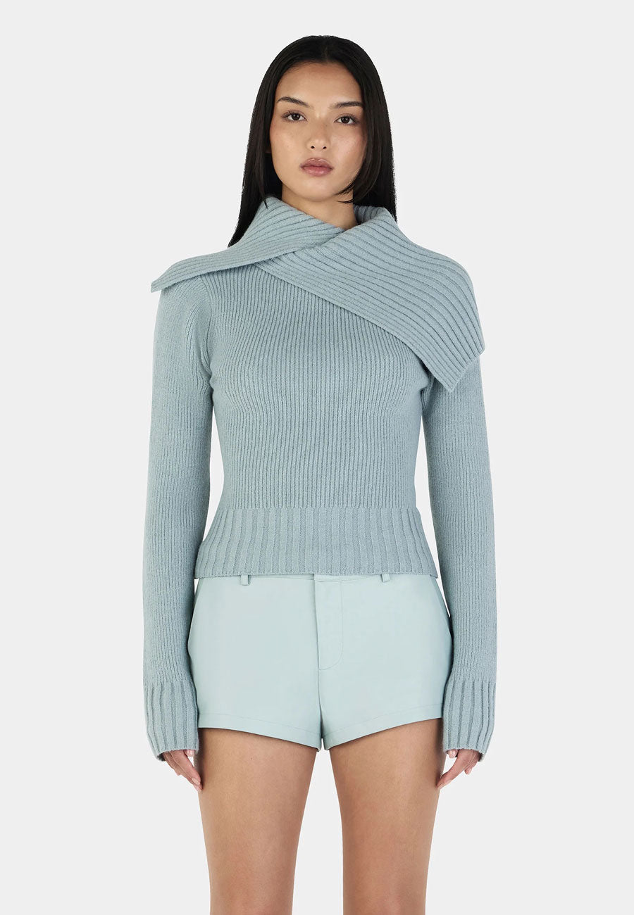 Ownley Roxanne Turtleneck Seafoam