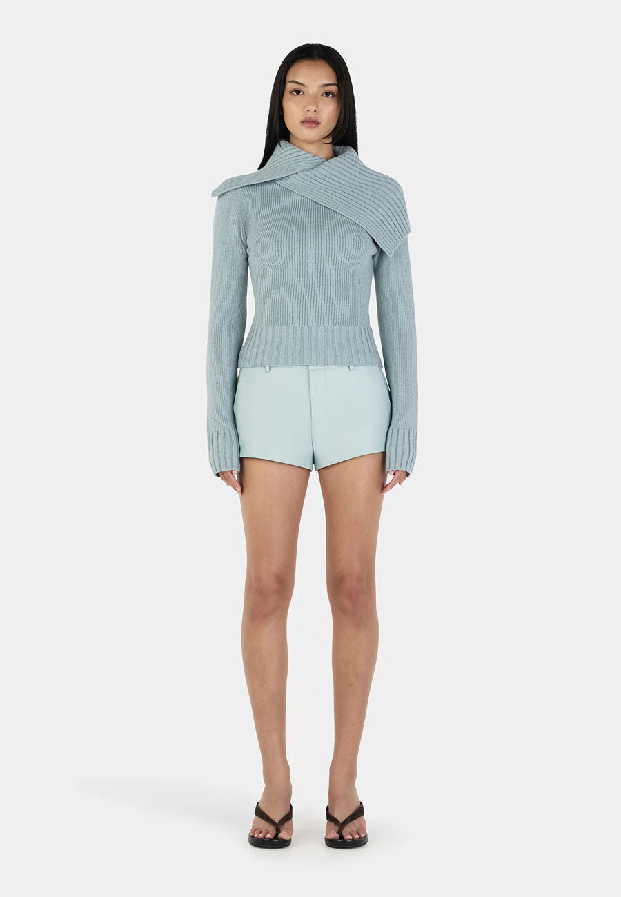 Ownley Roxanne Turtleneck Seafoam