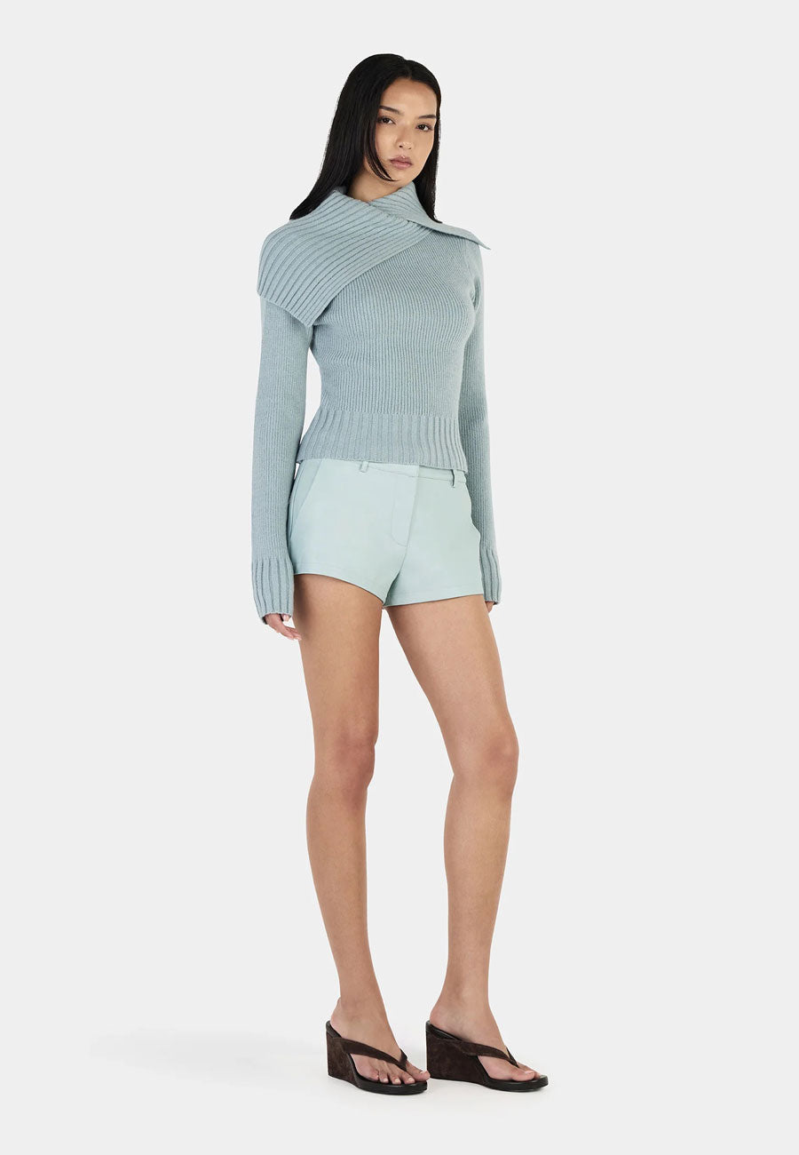 Ownley Roxanne Turtleneck Seafoam