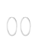 Porter Jewellery 90's Hoops Silver 30mm