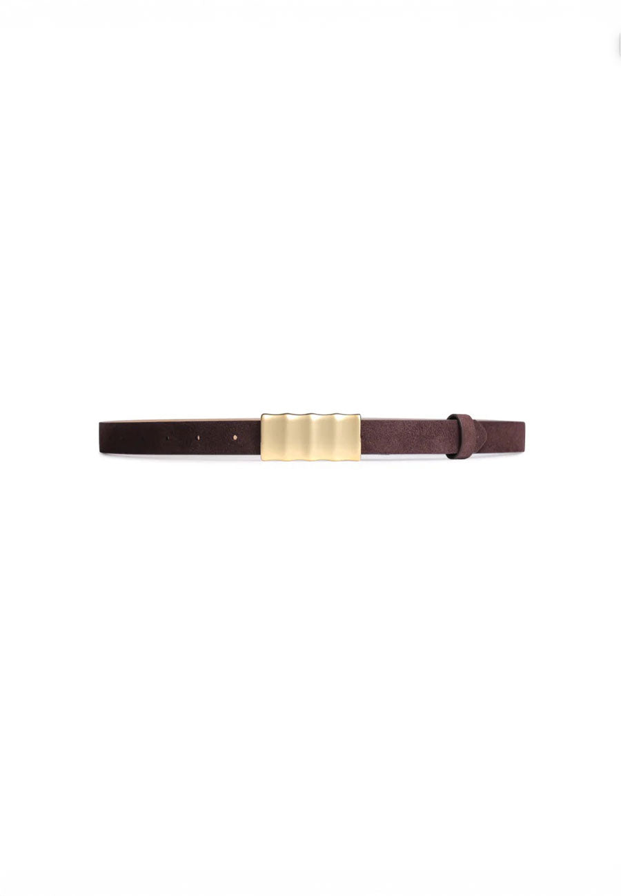 Porter Jewellery Snail Belt Brun/Gold