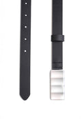 Porter Jewellery Snail Belt Noir/Silver