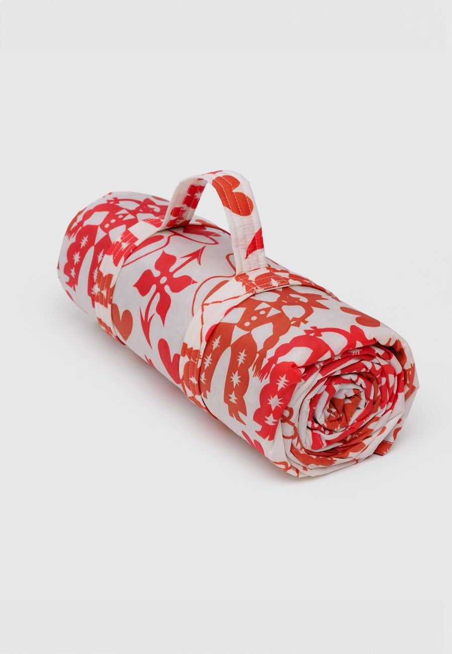 Baggu Puffy Picnic Blanket Cowgirl