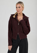 Rolla's Loom Cardigan Dark Cherry