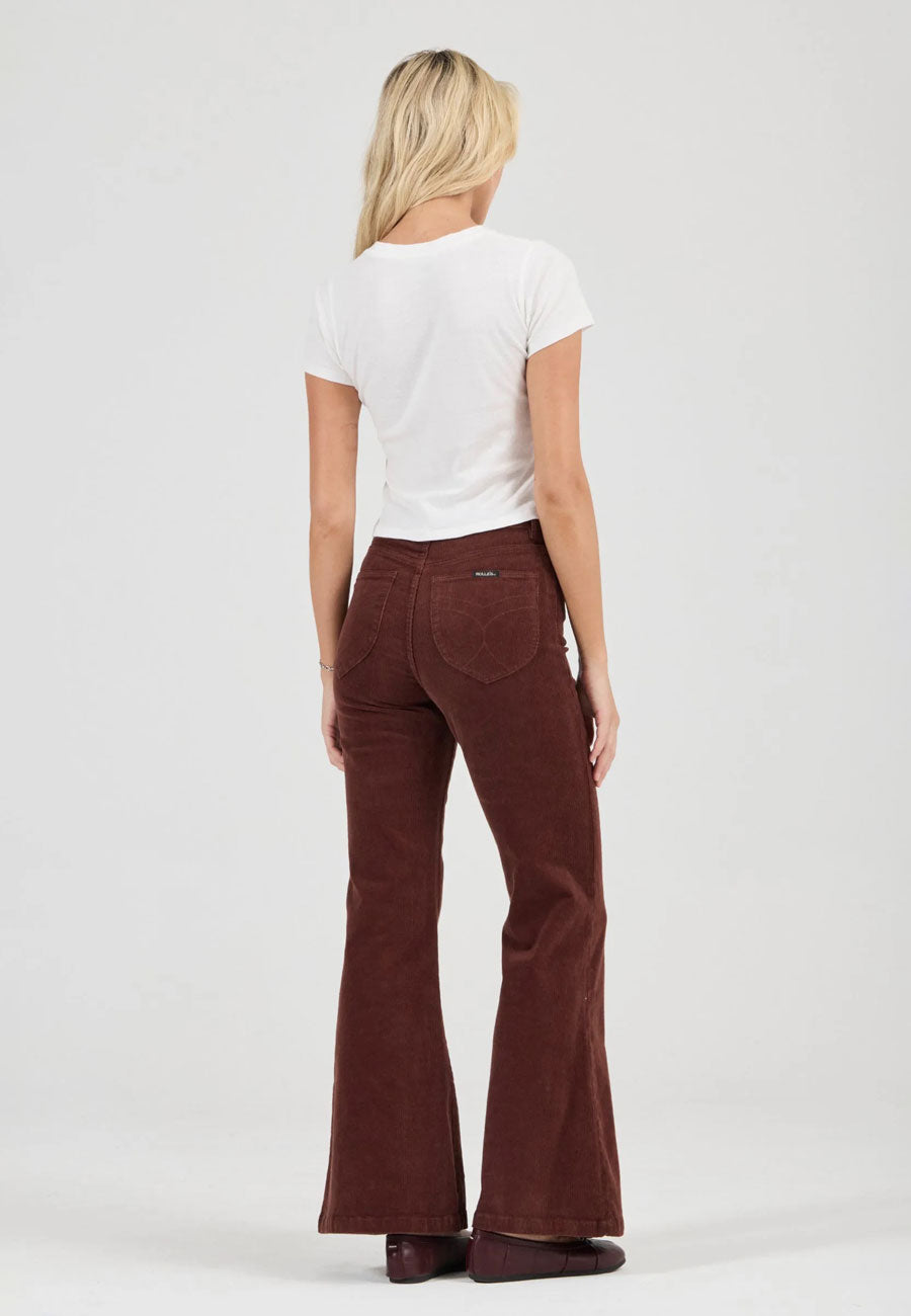 Rolla's Eastcoast Flare Cognac Cord