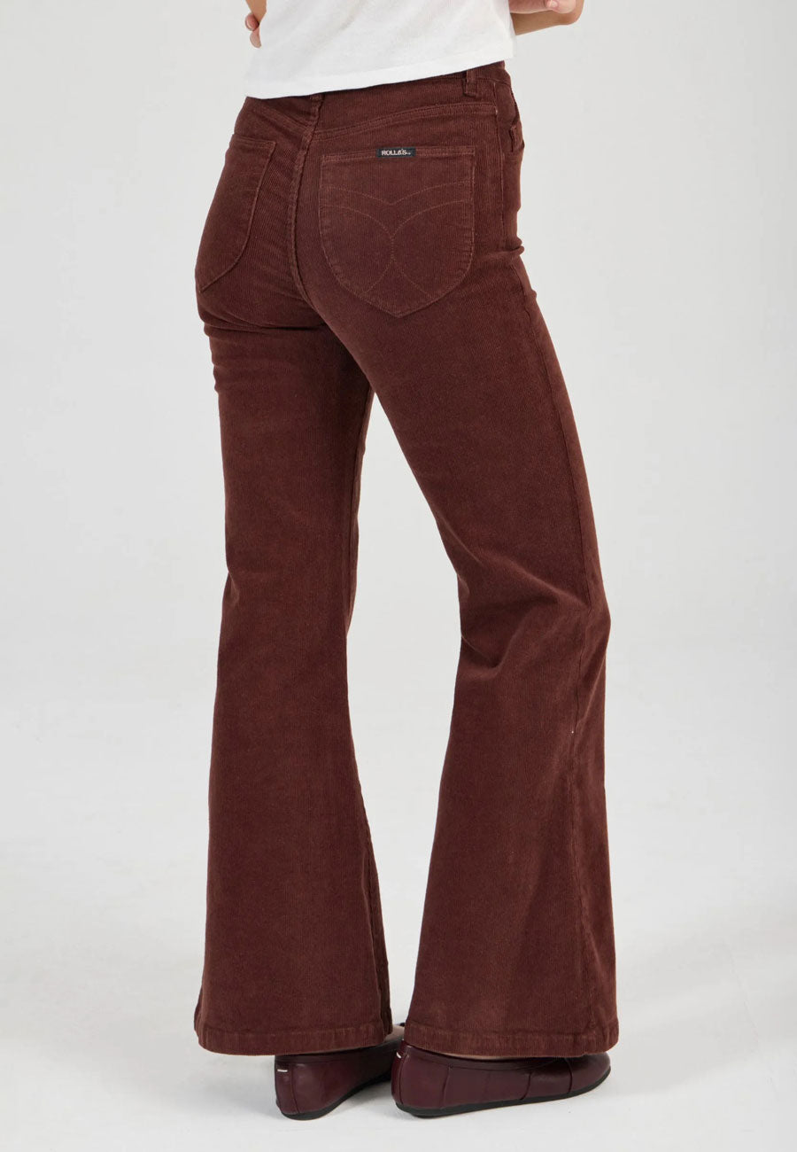 Rolla's Eastcoast Flare Cognac Cord