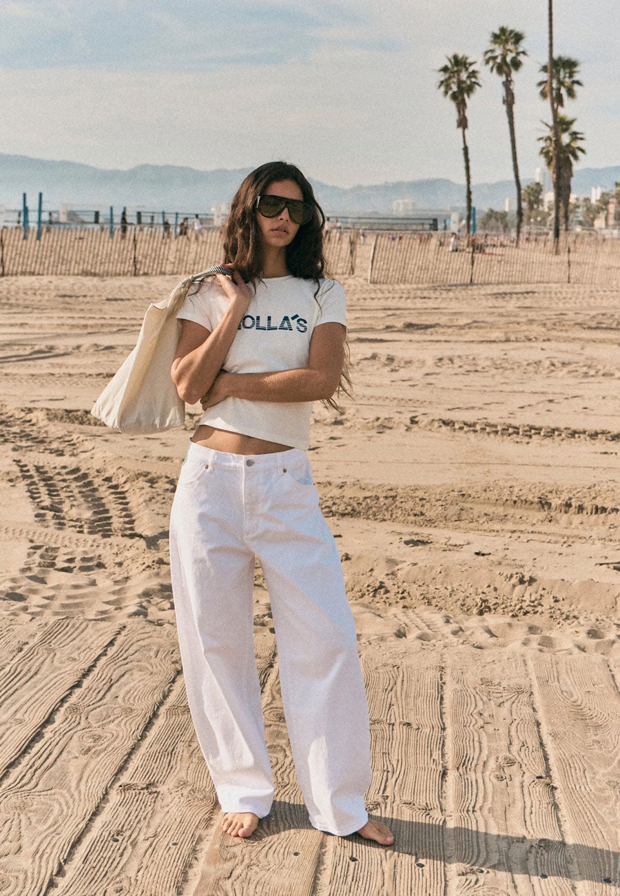 Rolla's Gigi Barrel Vintage White