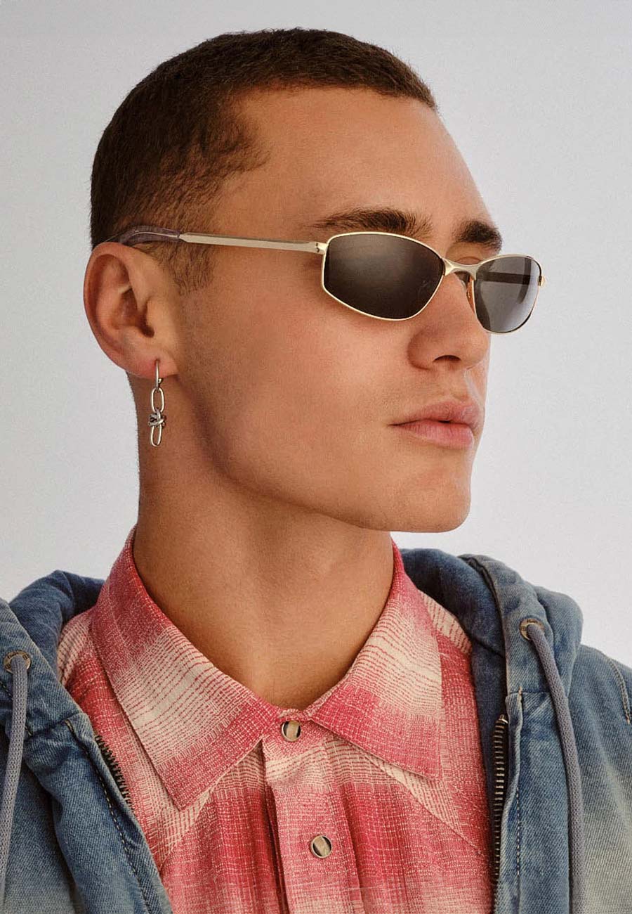 Le Specs Star Beam Bright Gold