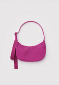 Baggu Small Nylon Crescent Bag Deep Fuchsia
