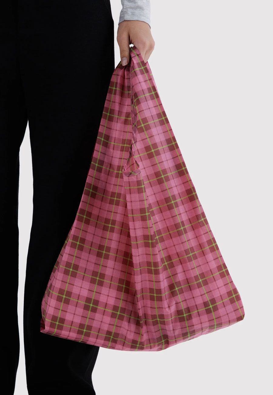Baggu Standard Baggu Azalea Pink Tartan