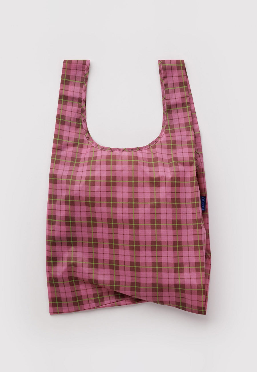 Baggu Standard Baggu Azalea Pink Tartan