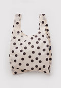 Baggu Standard Baggu Cream and Black Polka Dot