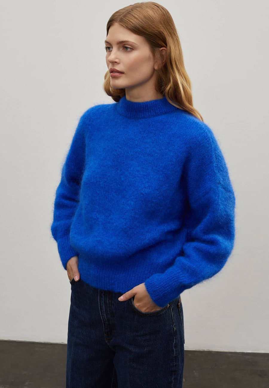 Surprise Jane Mohair Sweater Electric Blue