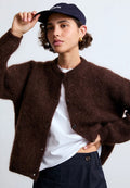 Surprise Olivia Mohair Cardigan Chocolate