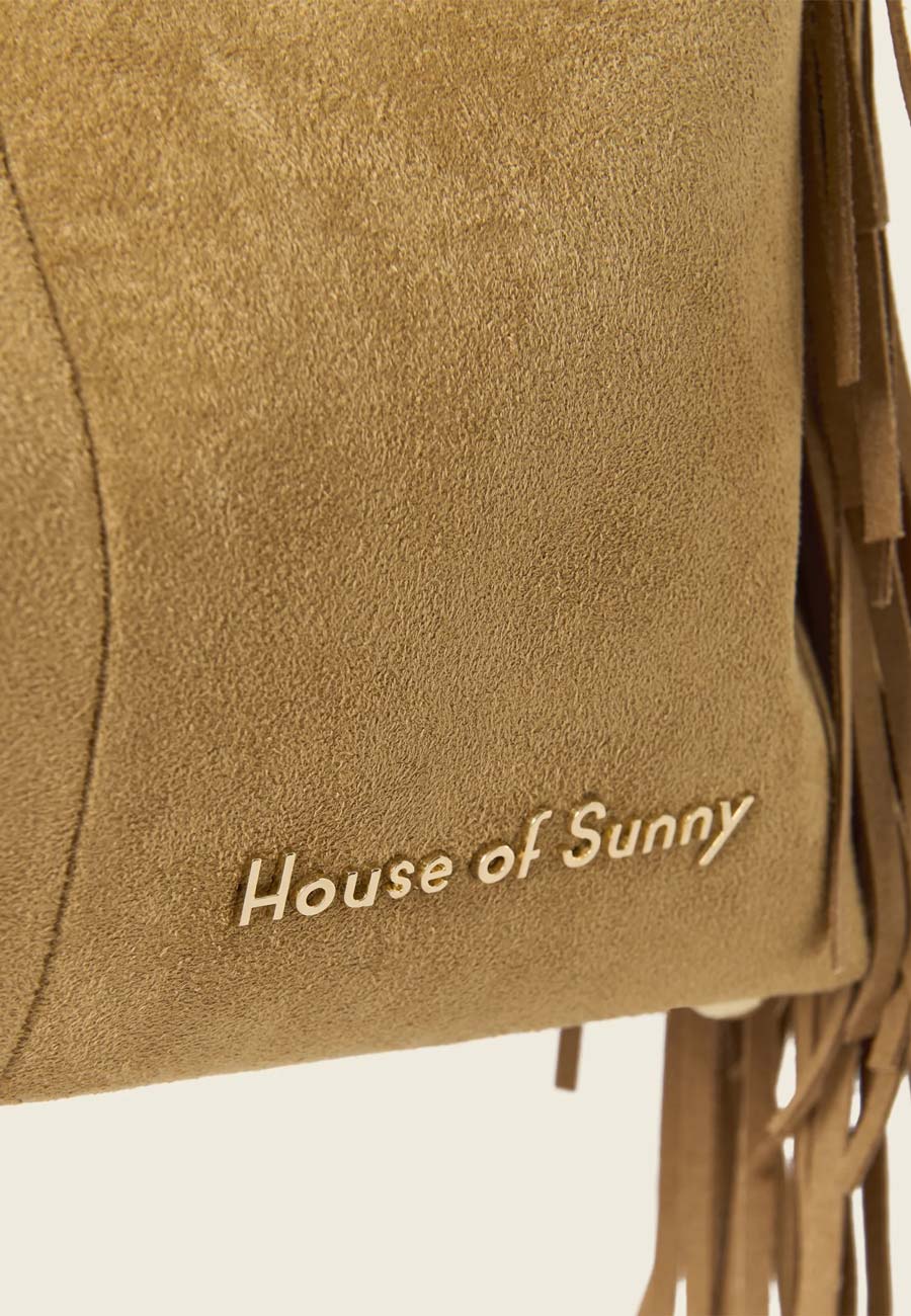 House of Sunny Tassel Bag Tan