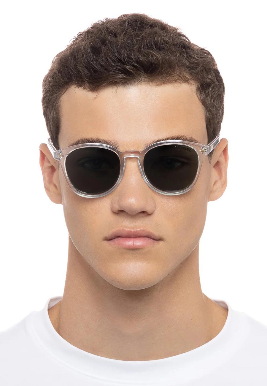 Le Specs Bandwagon Crystal Clear