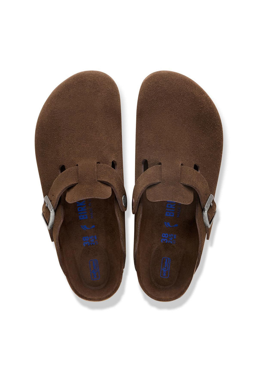 Birkenstock Boston SFB Suede Carafe