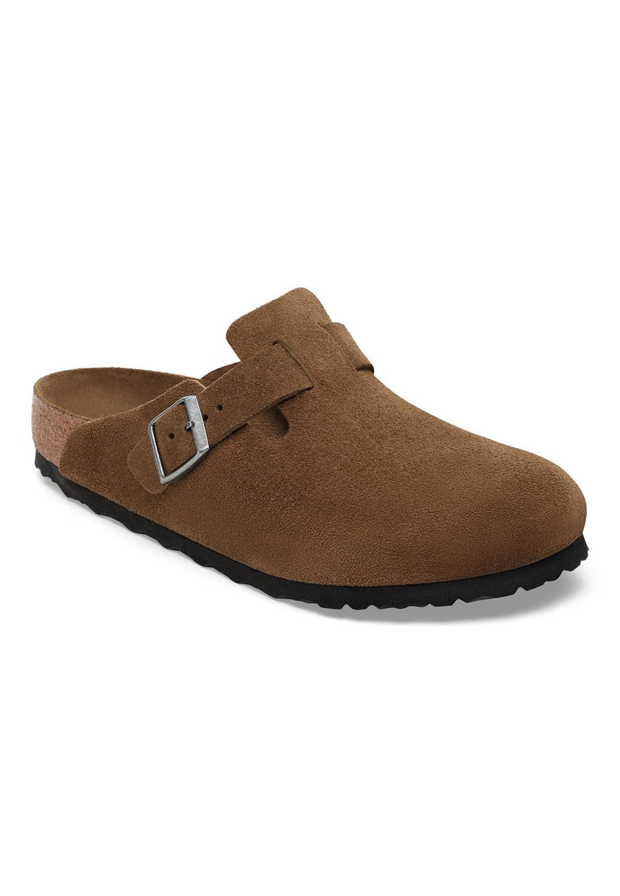 Birkenstock Boston SFB Suede Dark Tea