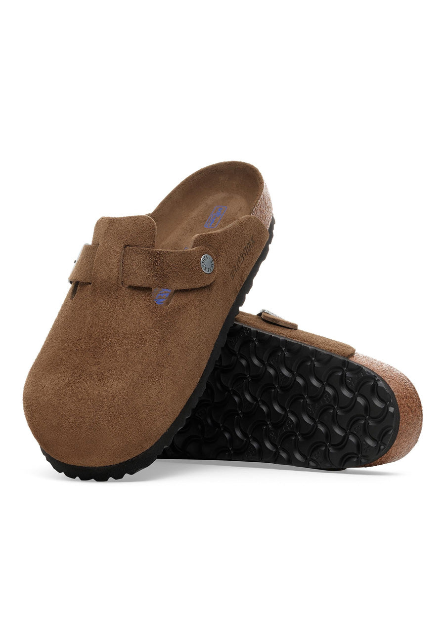 Birkenstock Boston SFB Suede Dark Tea